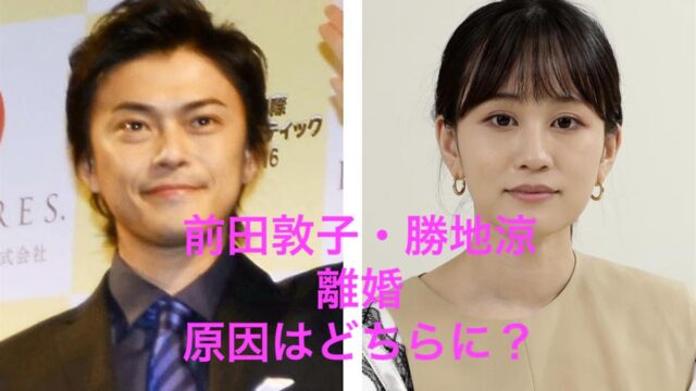 前田敦子と勝地涼の離婚原因は 話題エンタメガイド